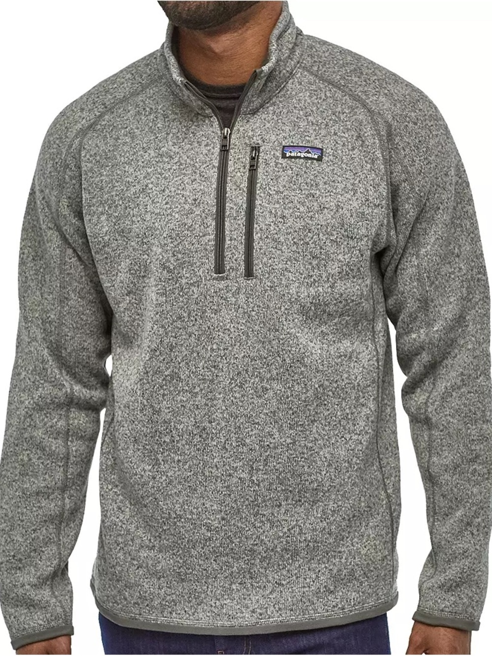 Patagonia Men's Better Sweater 1/4 Zip Pullover Size L